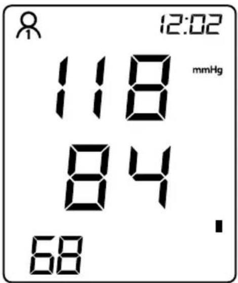 12:02 118 mmHg 84 68