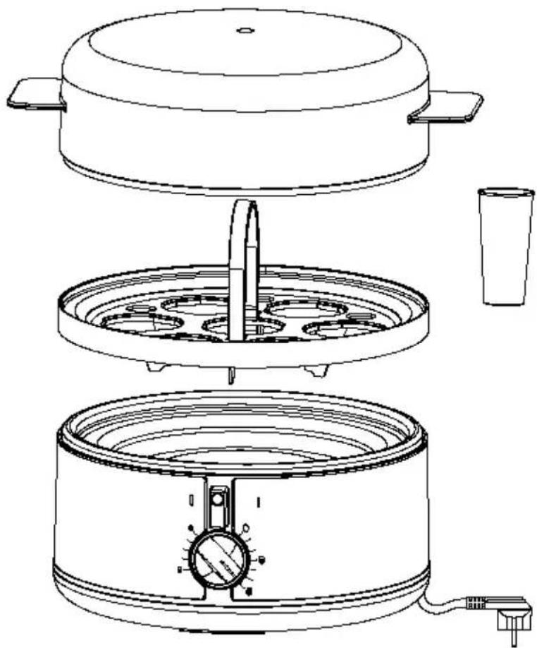 Duronic EB35 - Il vostro Cuociuova - 1