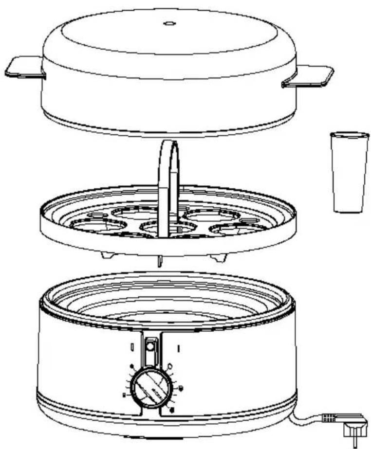 Duronic EB35 - Jajowar - 1