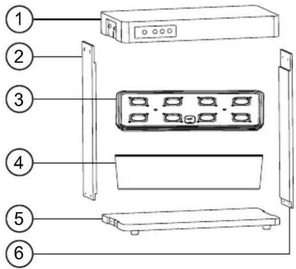 Duronic GHS48 - Contenu de la boite - 1