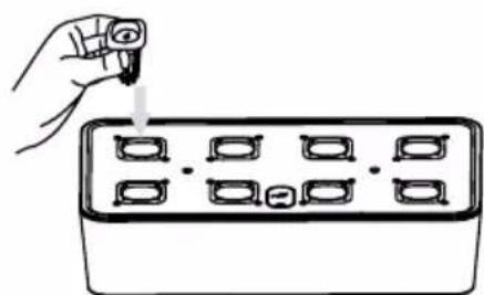 Duronic GHS48 - CICLO CORTO: 12 ore on / 12 ore off - 2