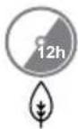 Duronic GHS48 - CICLO NORMAL: 14 h. encendido, 10 h. apagado - 1