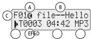 Monacor CD-114/BT - Wiedergabe, Pause, Stopp - 1