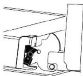 GRUNDIG GEBM19300BMP - Removing the oven door - 4