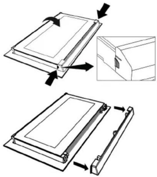 GRUNDIG GEBM19300BMP - Removing the Inner Glass of The Oven Door - 1
