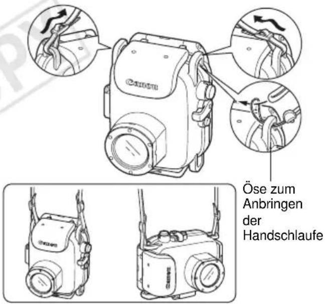 Öse zum Anbringen der Handschlaufe