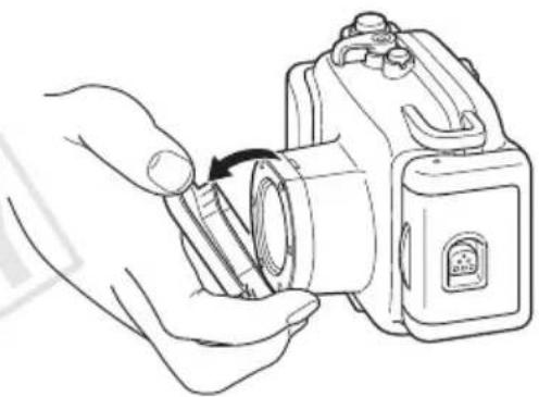 CANON WP-DC31 - Retrait de la plaque de diffusion - 1