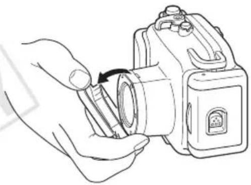 CANON WP-DC31 - Rimozione del diffusore - 1