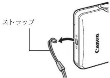 CANON WP-DC31 - カメラのストラップを外します。 - 1