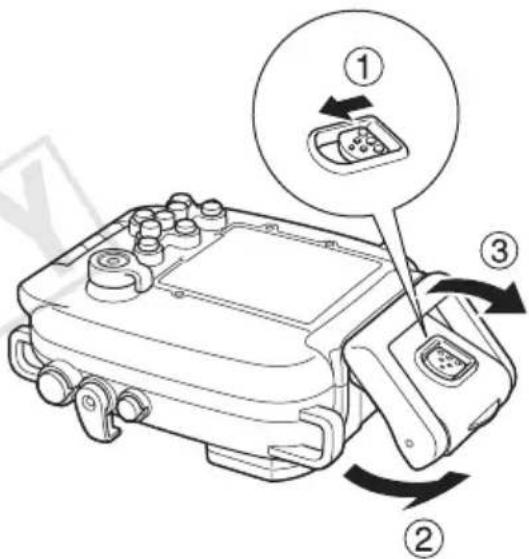 CANON WP-DC31 - カメラを取り出す - 1