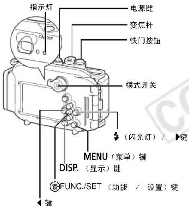 Diagram showing a device with a magnified view of a mechanical component being handled, including Chinese annotation.