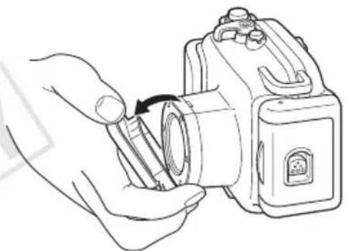 CANON WP-DC29 - Rimozione del diffusore - 1