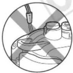 CANON WP-DC29 - 2Remove the strap from the camera. - 2