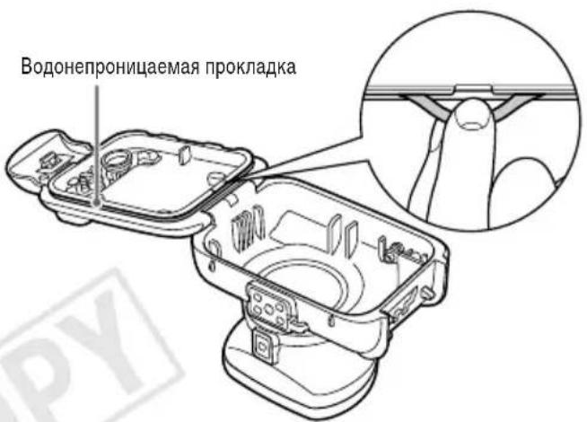 CANON WP-DC42 - Для открытия футляра освободите защелку. - 1