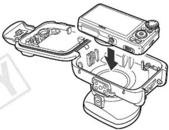 CANON WP-DC42 - 防水パッキンにシリコングリースを塗ります。 - 2
