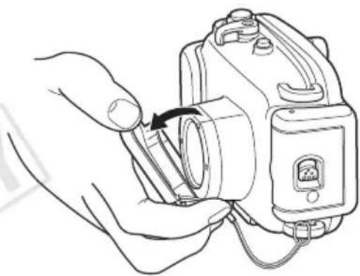 CANON WP-DC24 - Extracción de la placa de difusión - 1
