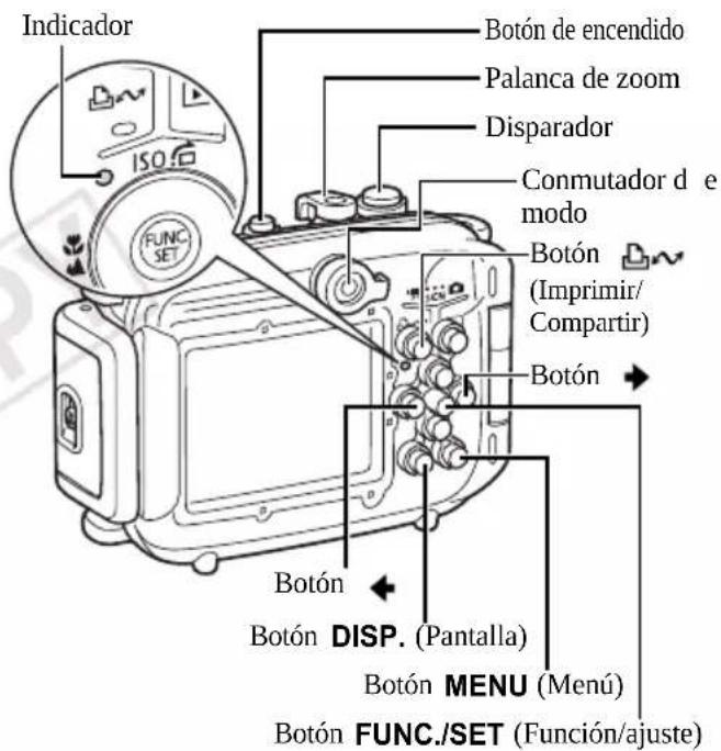 CANON WP-DC24 - Cierre la funda impermeable. - 1