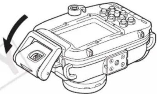 CANON WP-DC24 - Close the Waterproof Case. - 1