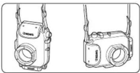 CANON WP-DC24 - ウォータープルーフケースを準備します - 2