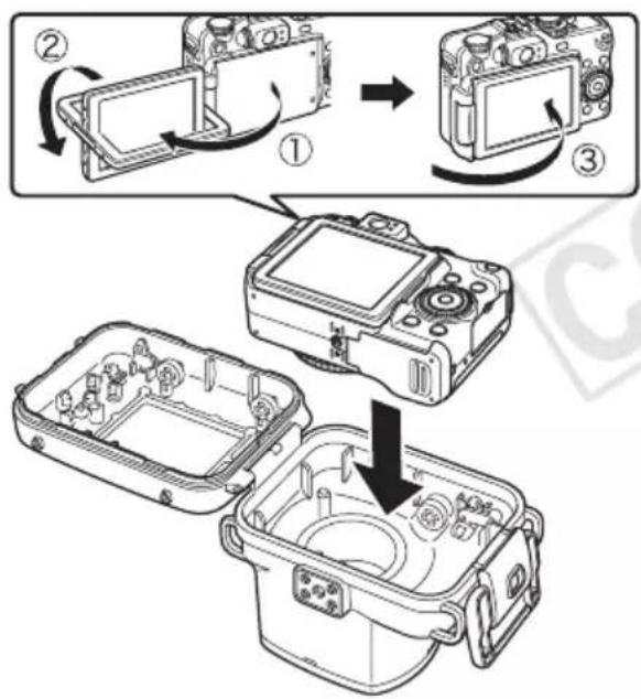 CANON WP-DC34 - Installing the Camera - 1