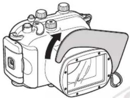 CANON WP-DC34 - Removing the Diffusion Plate - 1