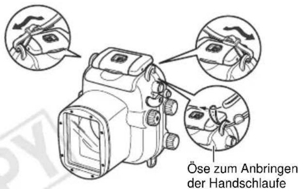 Öse zum Anbringen der Handschlaufe