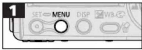CANON Digital IXUS V2 - Sélection des menus et des paramètres - 1