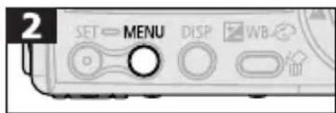 CANON Digital IXUS V2 - Réinitialisation du numéro de fichier - 2