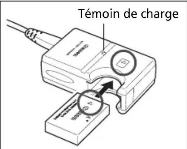 CANON Digital IXUS V2 - Chargement de la batterie - 2