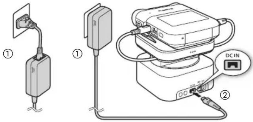 CANON CT-V1 - Conexión de la videocámara - 2