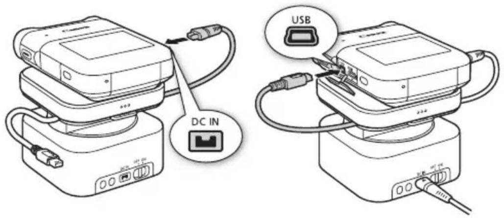 CANON CT-V1 - Conexión de la videocámara - 1