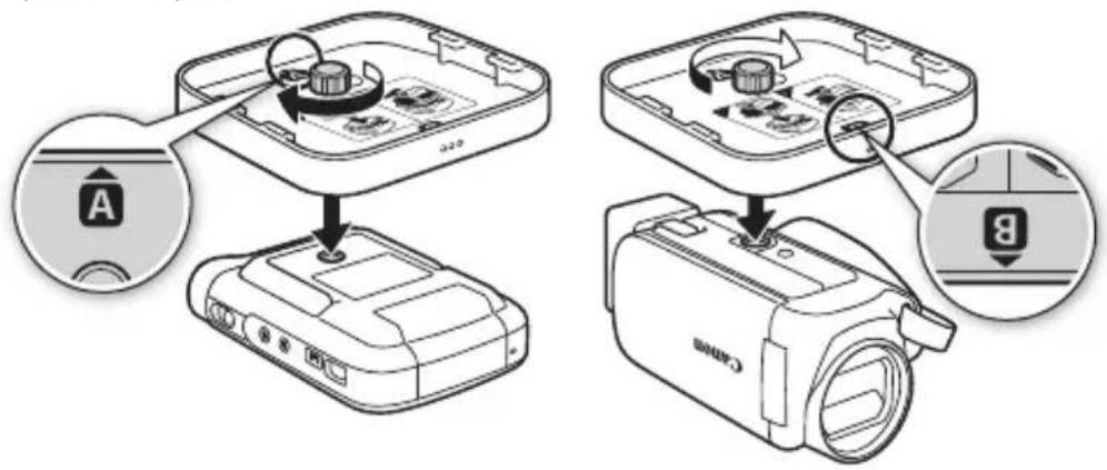 CANON CT-V1 - Montaggio della videocamera - 6