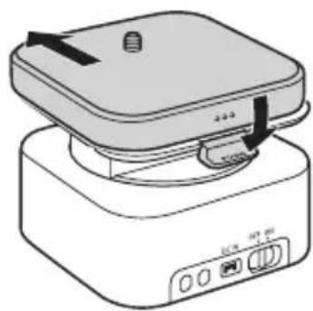 CANON CT-V1 - Montaje de la videocámara - 1