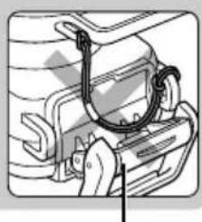 CANON WP-DC22 - 2Bringen Sie die Streuscheibe am Gehäuse an. - 2