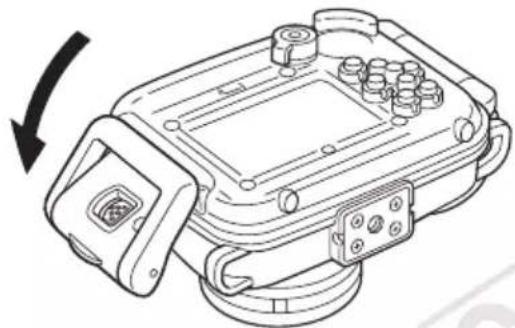CANON WP-DC22 - Inserte la cámara en la funda protectora impermeable como se muestra a continuación. - 2