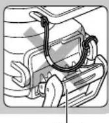 CANON WP-DC22 - 2Fit the diffusion plate onto the Waterproof Case. - 2