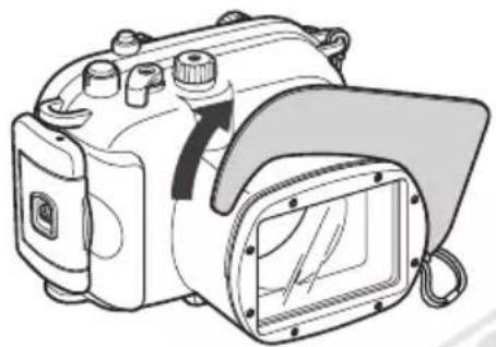 CANON WP-DC28 - Removing the Diffusion Plate - 1