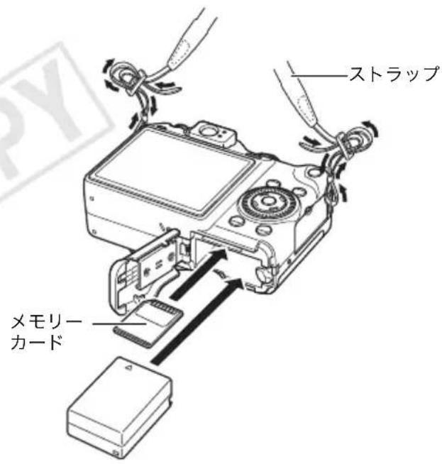 ストラップ メモリー カード