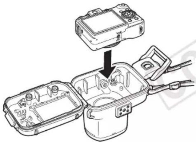 CANON WP-DC28 - ウォータープルーフケースを準備します - 5