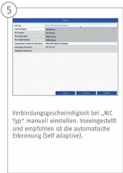 5 Senswert NIC Typ NISITÄKTECH/NEUT-3000 Sub-adaptive NISIT äkträge NISIT äkträge NISIT äkträge NISIT äkträge Automatische überlöse im NIC-Curve NISITÄKTECH/NEUT-3000 Sub-adaptive Nisitägliche Erkennung NISITÄKTECH/NEUT-3000 Sub-adaptive Automatische NIC-Curve Verbindungsgeschwindigkeit bei „NIC Typ“ manuell einstellen. Voreingestellt und empfohlen ist die automatische Erkennung (Self adaptive).