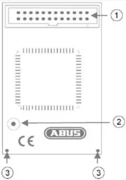 ABUS ESMO50001 - Beskrivelse af udstyret - 1