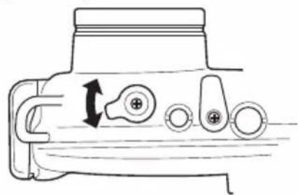 Voyant Sélecteur de mode Bouton d'alimentation Levier du zoom Déclencheur Bouton (Imprimer/ Partager) Bouton (flash)/▶ Bouton FUNC./SET (fonction/ réglages) Bouton DISP. (affichage) Bouton MENU Bouton
