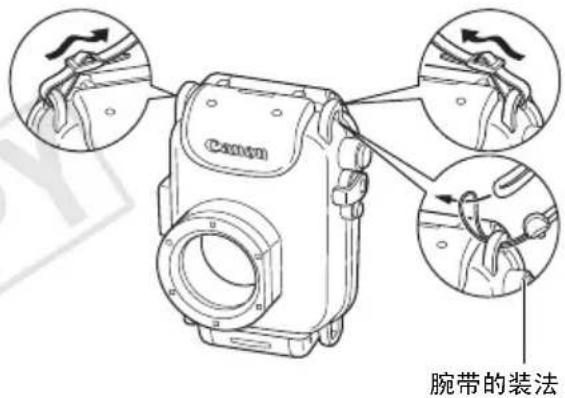 CANON WP-DC23 - 取下相机的腕带。 - 3