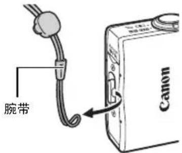 CANON WP-DC23 - 取下相机的腕带。 - 1