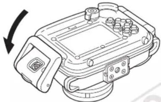 CANON WP-DC23 - Einsetzen der Kamera - 2
