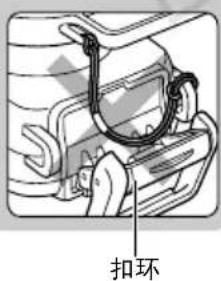 CANON WP-DC23 - 将扩散闪光板安装在防水套上。 - 2