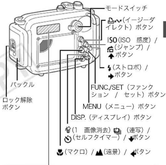 CANON WP-DC23 - レンズ窓についてのご注意 - 1