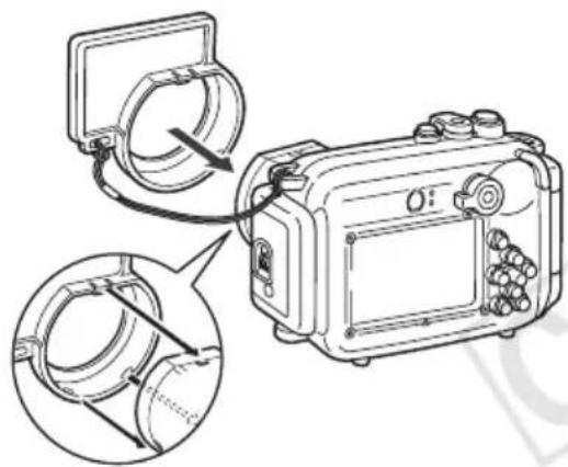 CANON WP-DC23 - 取り付けかた - 2