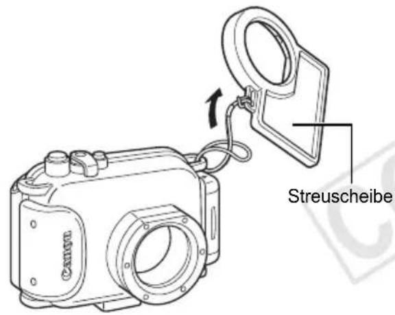 CANON WP-DC23 - Ziehen Sie die Schnur durch die Riemenöse. - 1