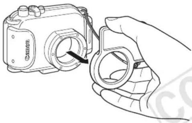 CANON WP-DC23 - Extracción de la placa de difusión - 1